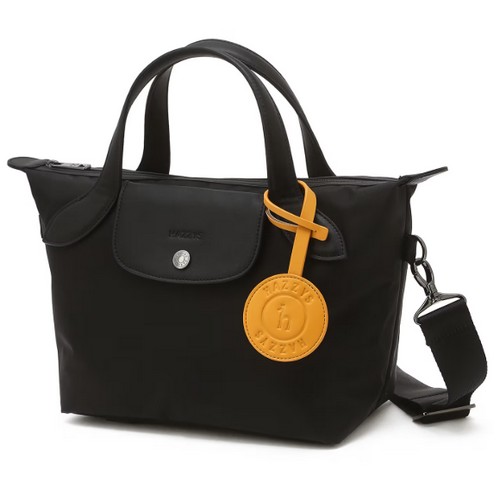 LF 헤지스골프 음각 로고 스트랩 토트백 HWBA5F955BK