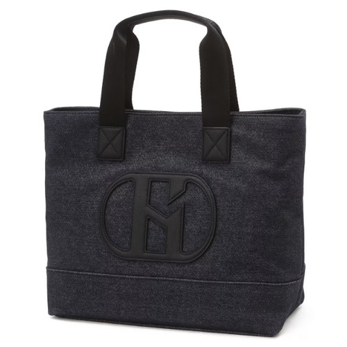 LF 헤지스골프 로고장식 나일론 토트백 HWBA5F952N5