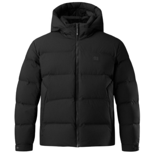 코오롱 코오롱스포츠 쿠치 후드 일체형 미드 다운 TLJDW25611BLK