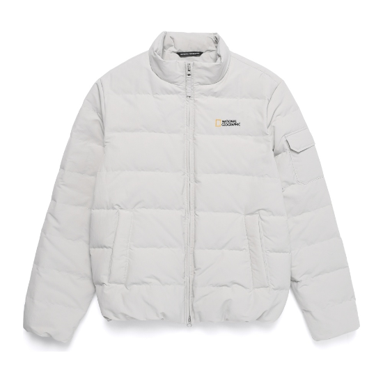 내셔널지오그래픽  헤론 스탠드넥 경량 구스다운 점퍼 N254UDW922