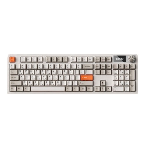 다얼유  A104 MASTER 8K 유무선 기계식 레트로베이지