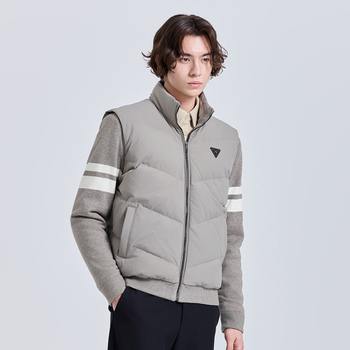 챌린저  방풍안감 숄더 프리 스윙 다운 자켓 CHE4MJK5931KB