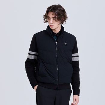 챌린저 방풍안감 숄더 프리 스윙 다운 자켓 CHE4MJK5931BK