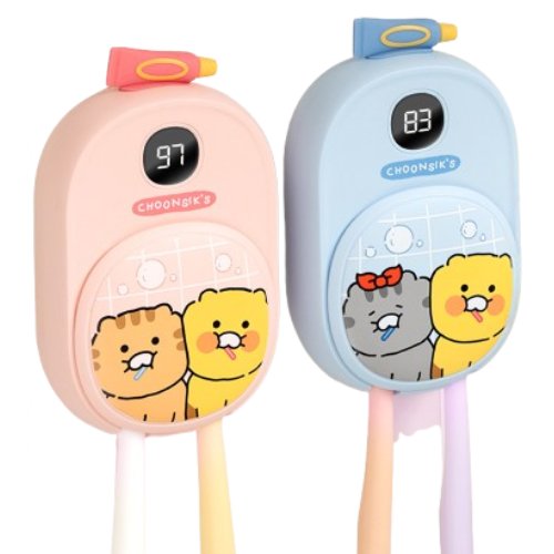 카카오프렌즈  춘식이 짝꿍 듀얼 UV 칫솔살균기