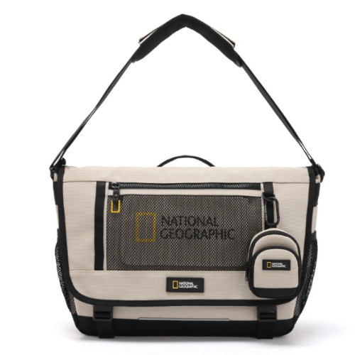 내셔널지오그래픽 파치 메신저백 N265ACR510 BEIGE