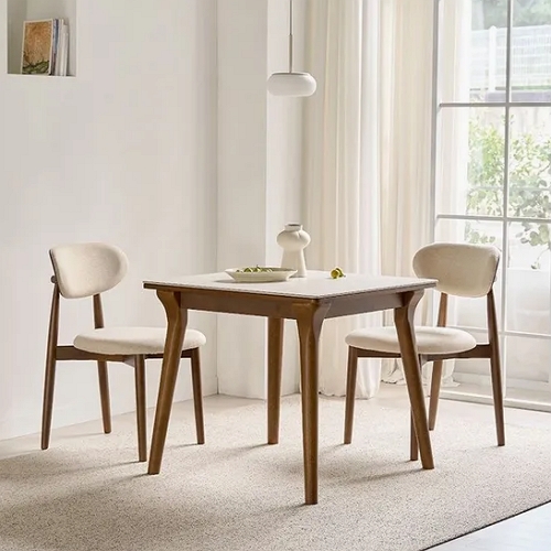 삼익가구 나폴리 포세린 세라믹 원목 식탁 800