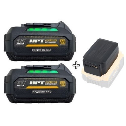 HPT DW20-AB240 + C타입 충전 어댑터 DW20-PA120