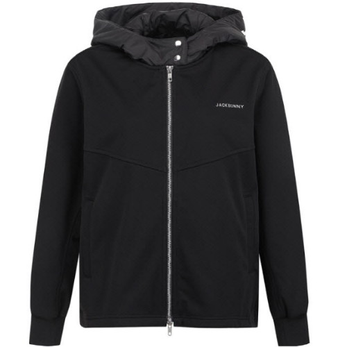 크리스패션 파리게이츠 잭바니 패딩 탈착 후드 더블페이스 점퍼 521E4JSJ21_BK