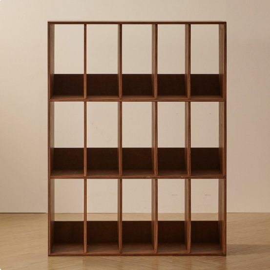 홈인홈 북다방 3단 5x3 라왕 원목 책장 800