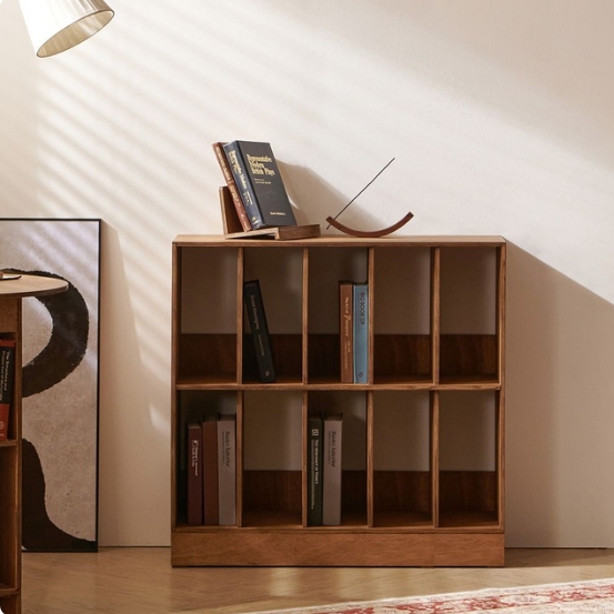 홈인홈 북다방 2단 5x2 라왕 원목 책장 800