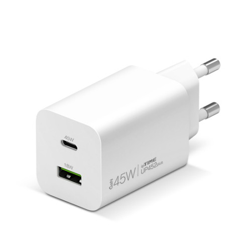 EFM네트웍스 ipTIME PD PPS 45W 2포트 GaN 충전기 UP452plus
