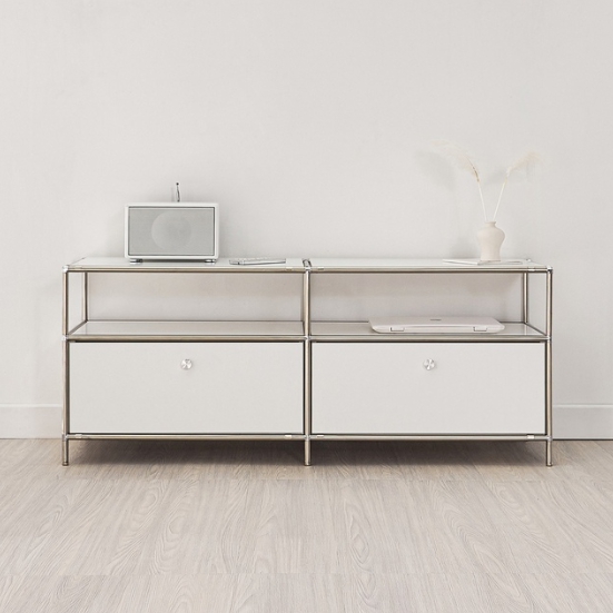 동서가구 프레오 1단 스틸 모듈 서랍장 1200