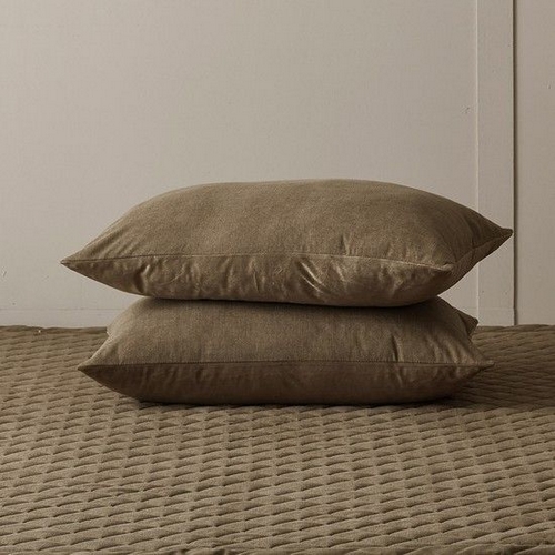 애끌리아 벨로 HR 코듀로이 극세사 베개커버