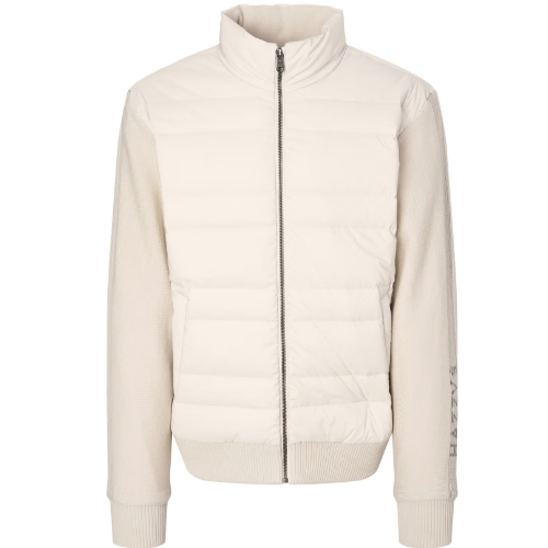 LF 헤지스골프 니트 소매 구스다운 집업 HUSW5D901I1