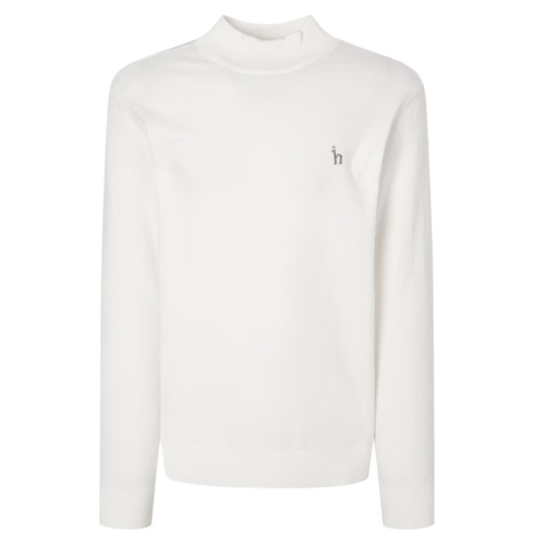 LF 헤지스골프 솔리드 패턴 필드 니트 WPSW4D910OW