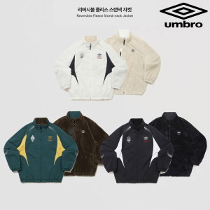 엄브로  백 리버시블 플리스 스탠넥 자켓 UQ421CFJO1