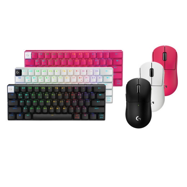 로지텍  G PRO X SUPERLIGHT 2c + PRO X 60 키보드 마우스 세트