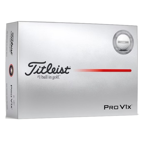 타이틀리스트  프로 V1X AIM 인핸스드 얼라인먼트