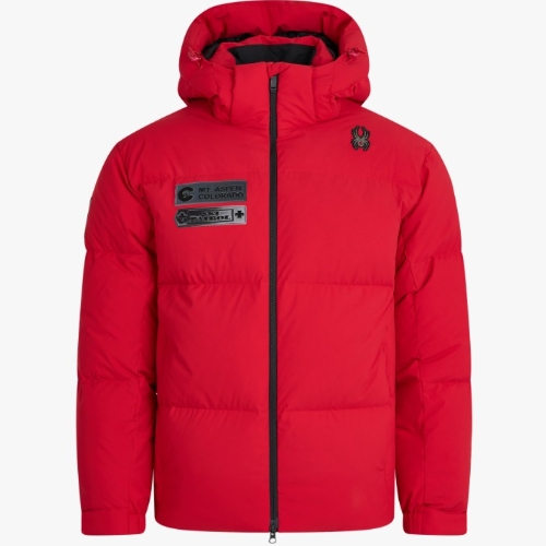 스파이더  패트롤 헤비 구스 다운 SPKWCNDJ305M-RED