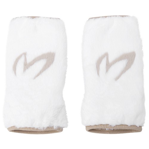 마스터바니에디션  심볼 배색 양손 퍼 워머 421C4GV873_WH