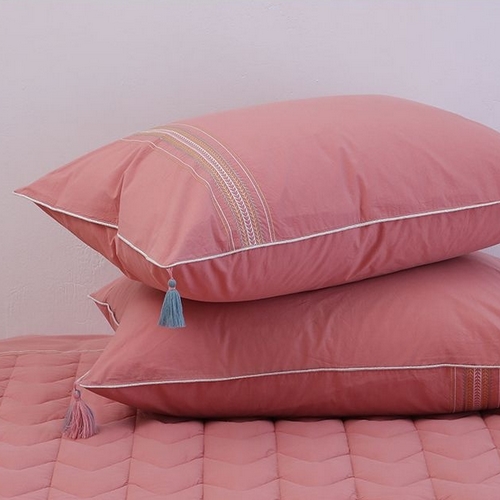 엘르파리 이네스 80수 고밀도면 홑겹베개커버