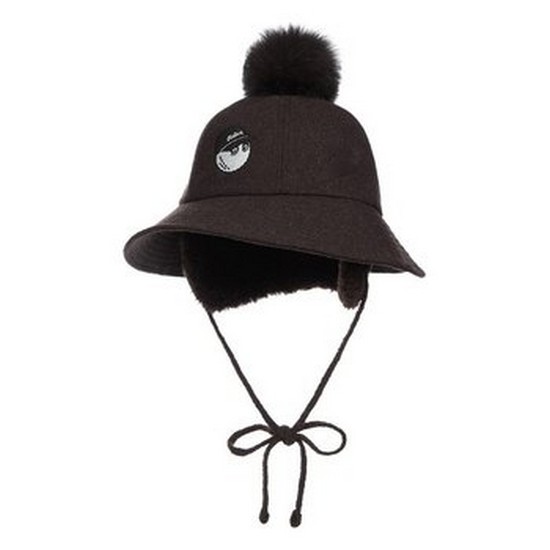 말본골프  리얼 퍼방울 울 이어머프 버킷햇 M5442PHT08BRN