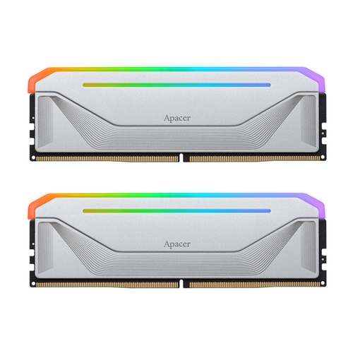 Apacer  DDR5-6000 CL38 NOX RGB SILVER 패키지