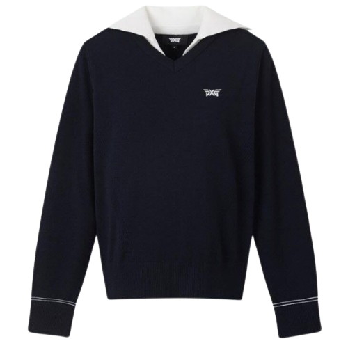 PXG  칼라 포인트 스웨터 PJFCW411231