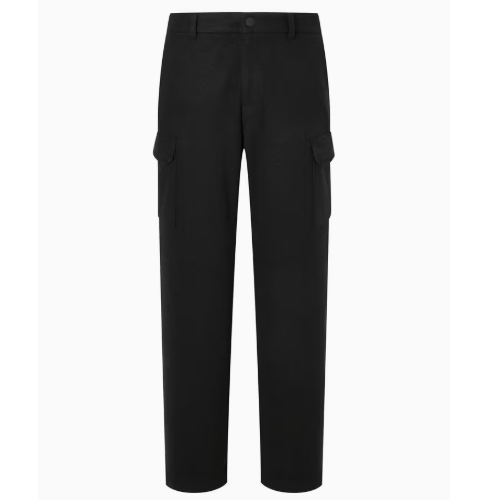 LF 헤지스골프 카고 포켓 테이퍼드 기모 팬츠 HUPA5D718BK