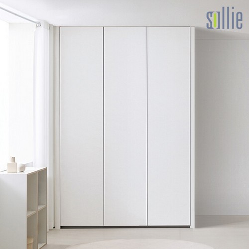 솔리에  플랫 무몰딩 작은방 붙박이장