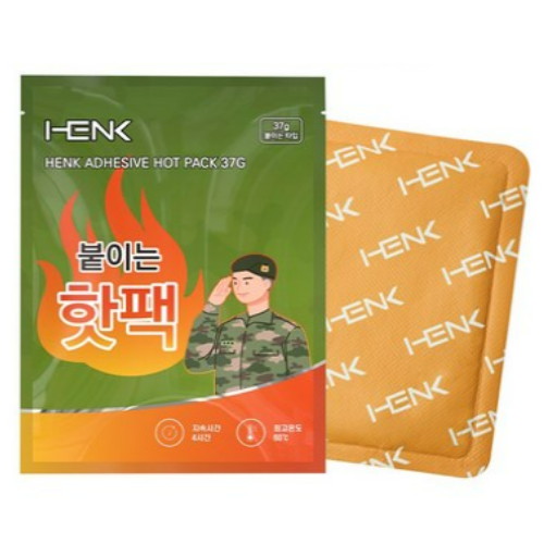 HENK 붙이는 핫팩 부착형 37g