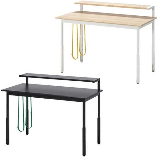 이케아 UTVISNING 우트비스닝+선반 게이밍책상