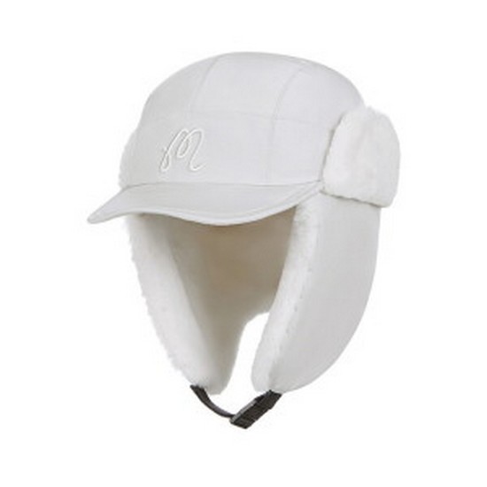 말본골프  M 로고 패딩 트루퍼 캡 M5443PCP14IVY