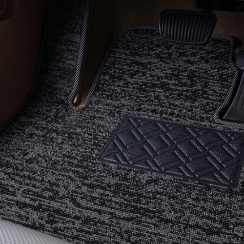 디테일링  우븐블럭 씬 코일매트 현대 디 올 뉴 코나 전용