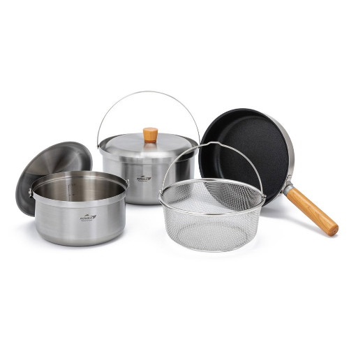 코베아  3Layer 스테인리스 3-4인 코펠