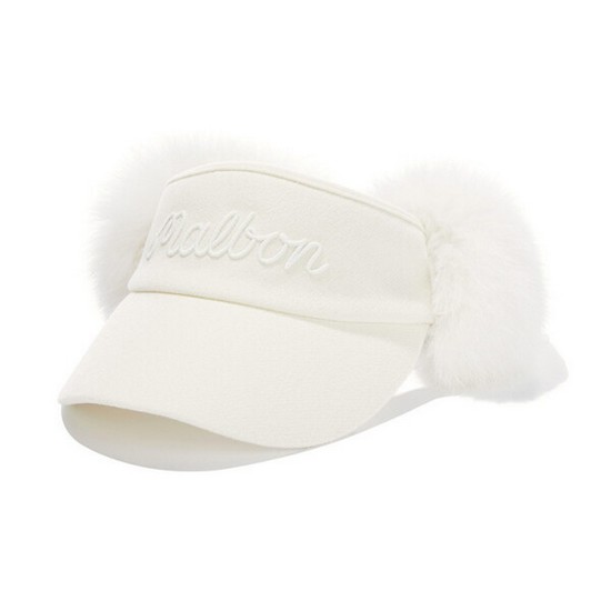 말본골프  탈착 퍼 이어머프 바이저 M5442PVS08IVY