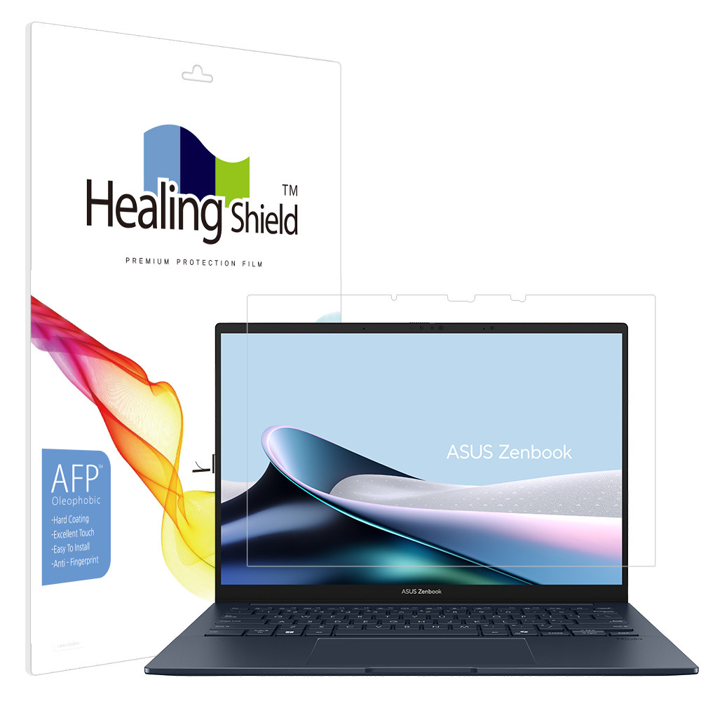 폰트리 힐링쉴드 ASUS 젠북 14 OLED UX3405CA 올레포빅 고광택 액정보호필름