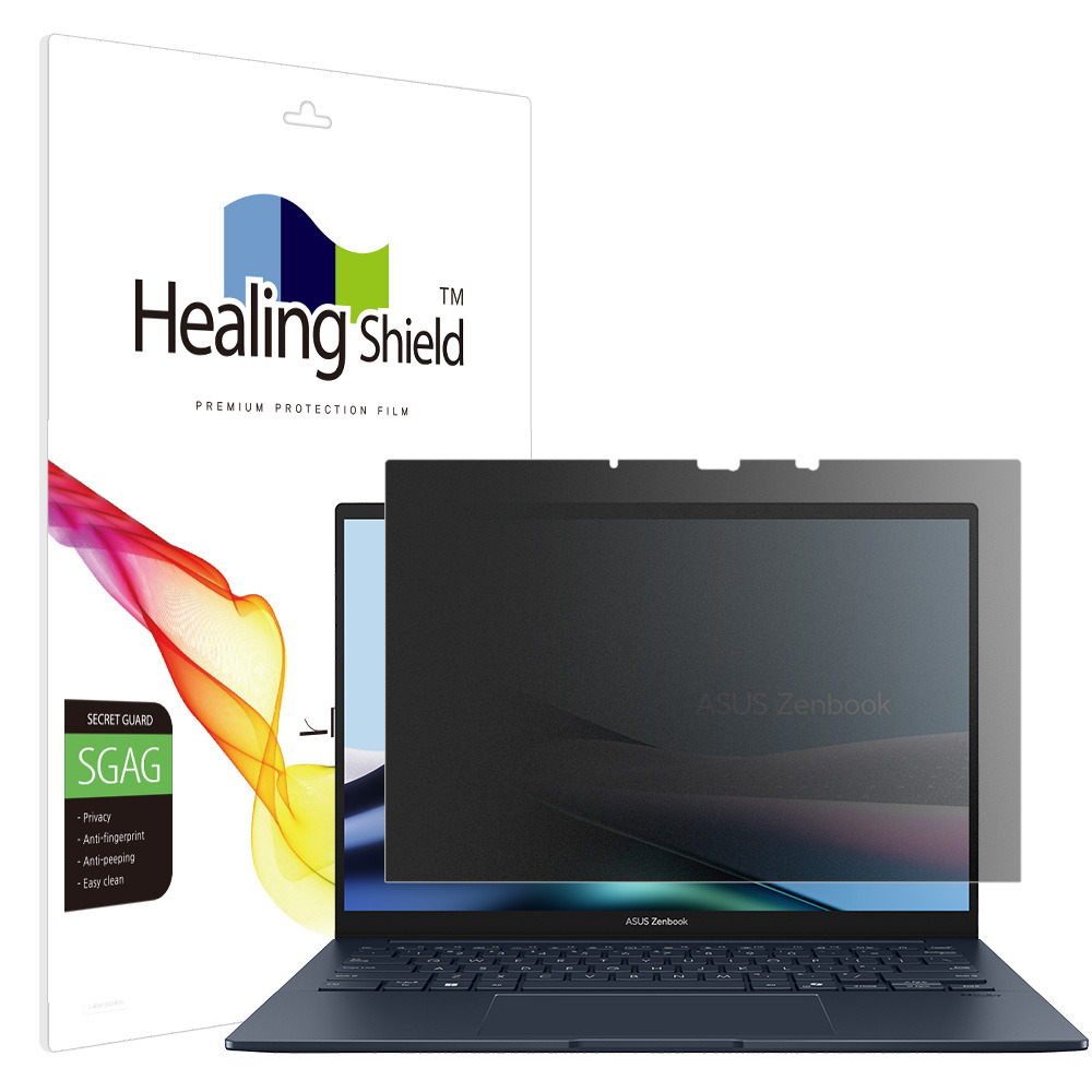 폰트리 힐링쉴드 ASUS 젠북 14 OLED UX3405CA 프라이버시 저반사 사생활 보호필름