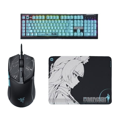 RAZER  Cobra + Gigantus V2 M + BlackWidow V4 X Zenless Zone Zero Edition