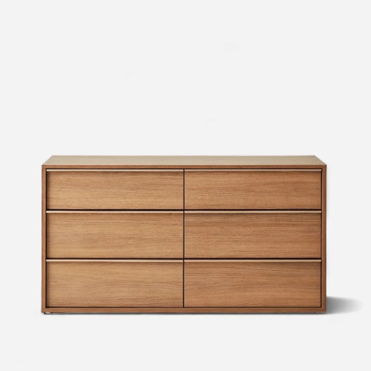 한샘 호텔침대 아트월월넛 3단 와이드 서랍장 1400