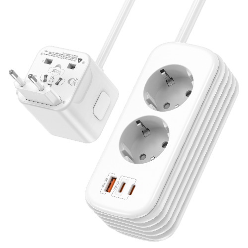 Soopii  2구 10A USB C타입 GaN30W 일체형 멀티어댑터