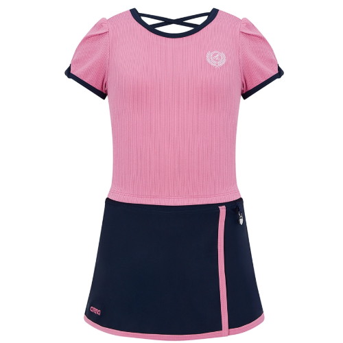 아레나  여아 레이첼 래쉬가드 세트 A5BG1GS03PNK