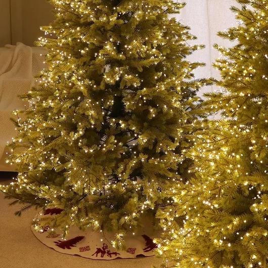 조아트  크리스마스 트리전구 코드형 쥬얼리 지네전구 1200구 어댑터세트포함