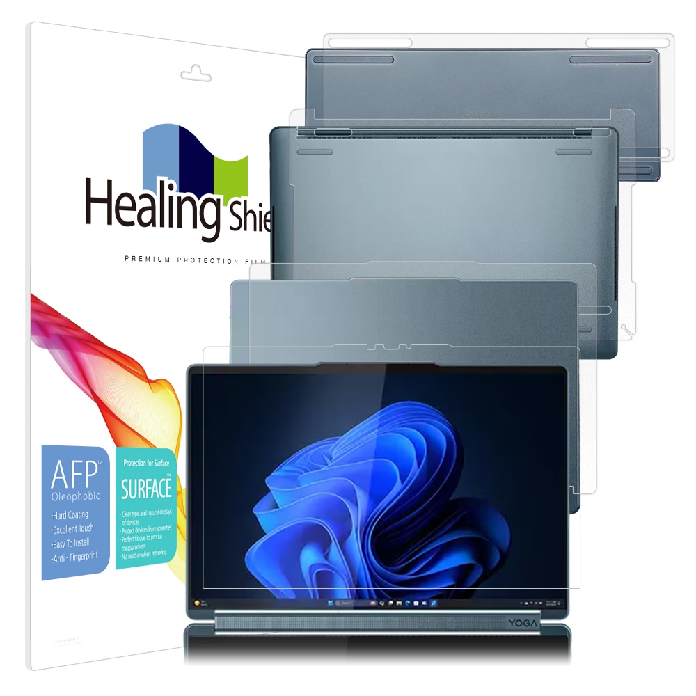 폰트리 힐링쉴드 레노버 요가 Book 9i 14 Gen10 올레포빅 고광택