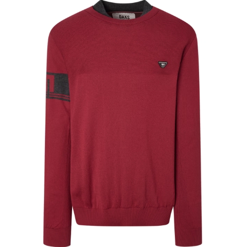 LF 닥스골프 이중 카라 방풍 니트 DGSW5D711R3