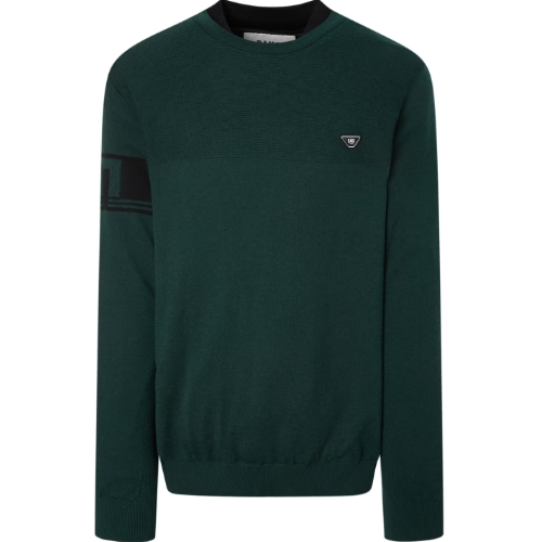 LF 닥스골프 이중 카라 방풍 니트 DGSW5D711E3