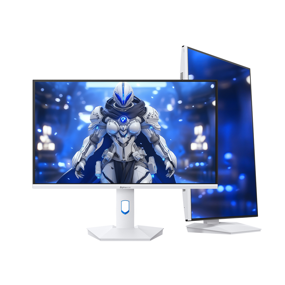 알파스캔 콘퀘스트 27F60G 게이밍 240 FAST IPS HDR 멀티스탠드 화이트 무결점