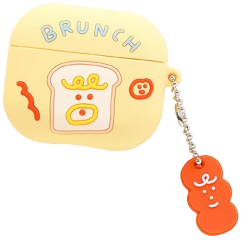 로마네 브런치브라더 에어팟3 드로잉토스트 실리콘 케이스