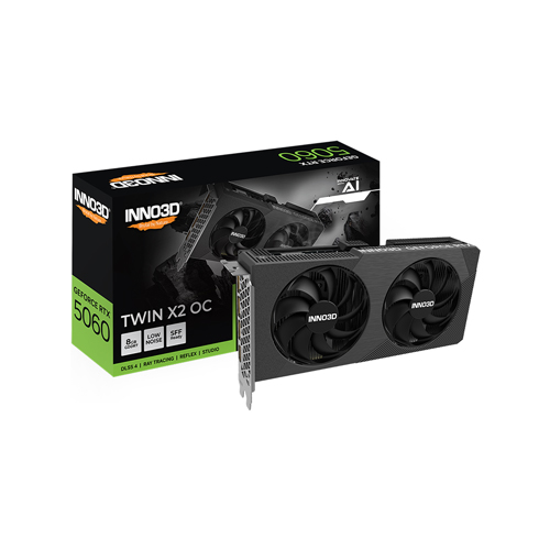INNO3D  지포스 RTX 5060 OC V2 D7 8GB TWIN X2