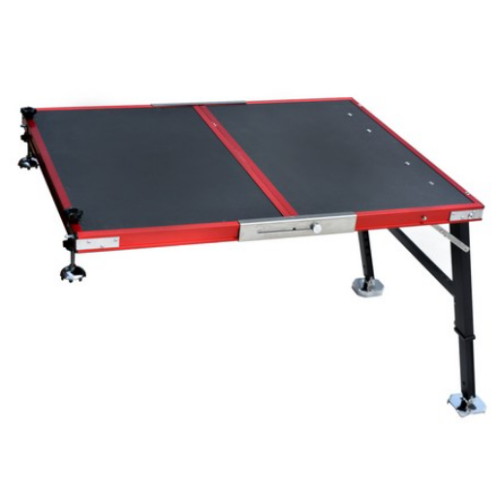 KD조구  블랙레드 접이식 발판 좌대 1000